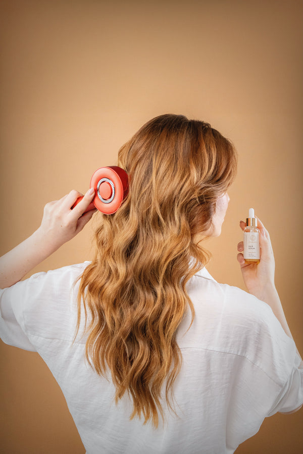 Electric serum brush